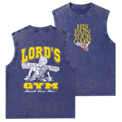 Lord's Gym Christian Washed Tank Top