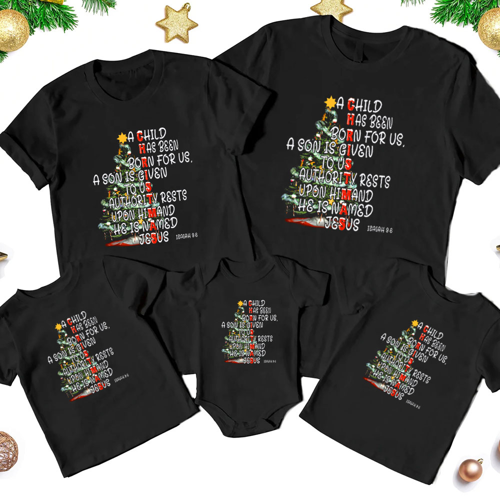 A Thrill Of Hope The Weary World Rejoice Christmas Family Matching Shirts Sale - GuidingCross