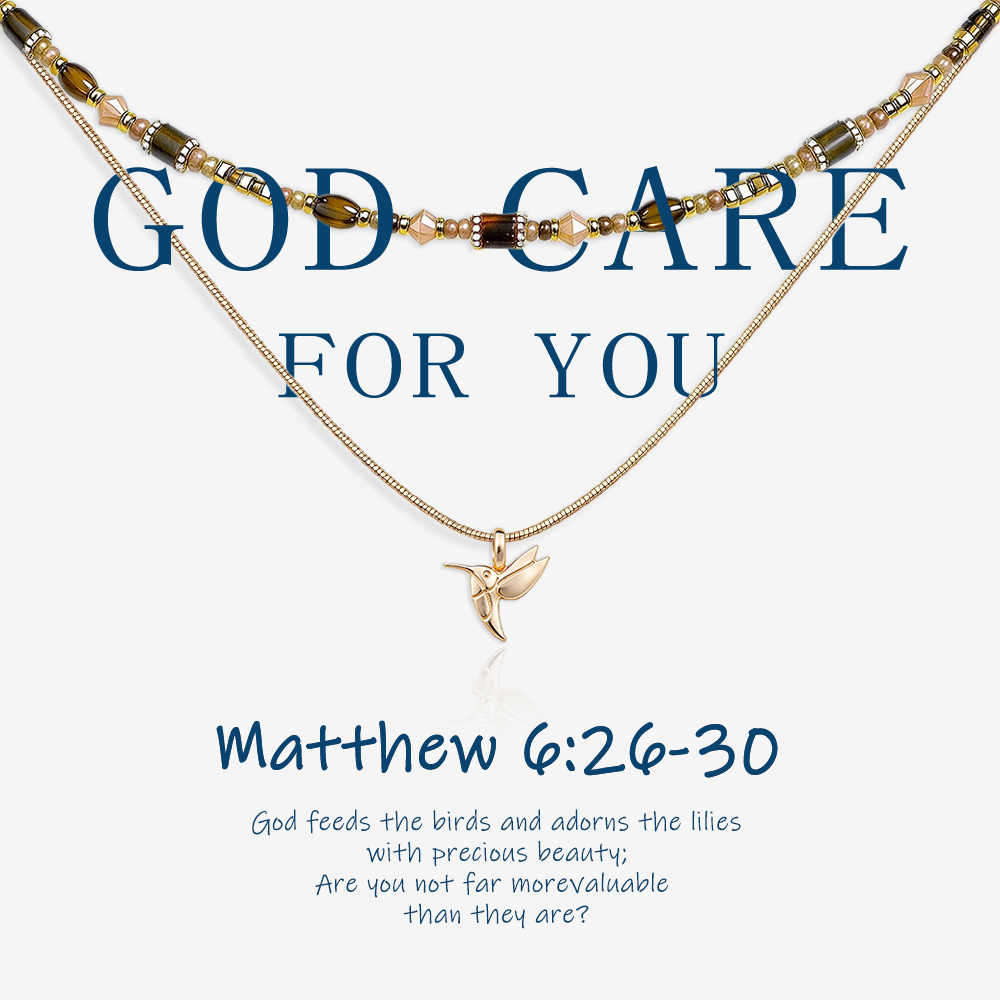 A Letter from God Bird Christian Necklace