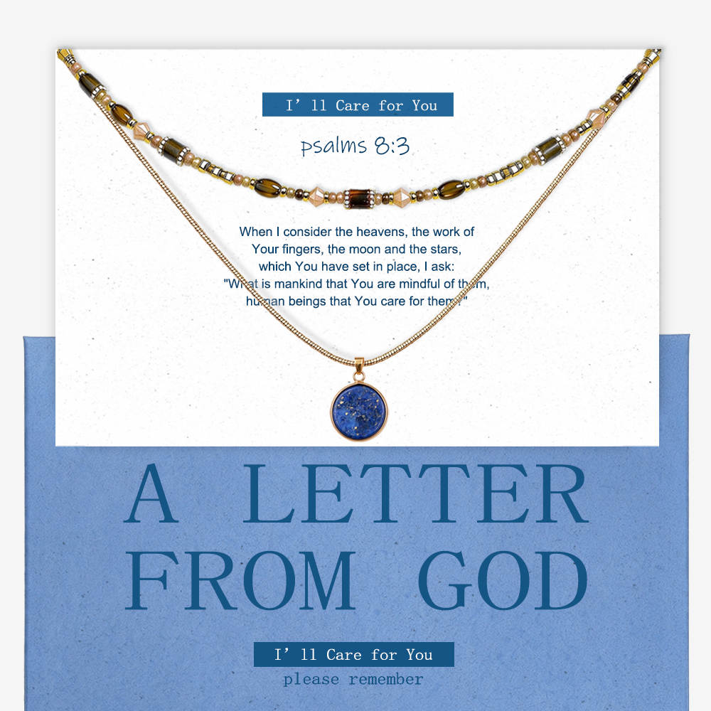A Letter from God Heavens Christian Necklace