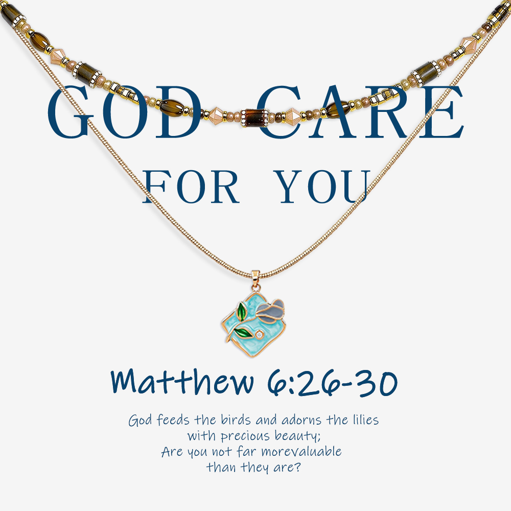 A Letter from God Lily Christian Necklace