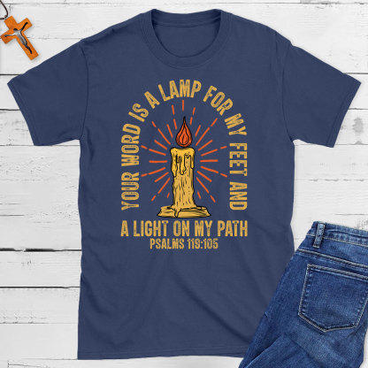 A Light On My Path Christian T-Shirt