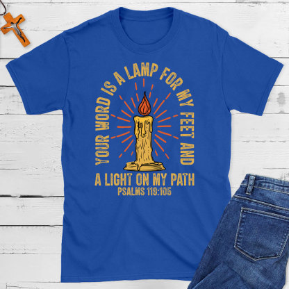 A Light On My Path Christian T-Shirt