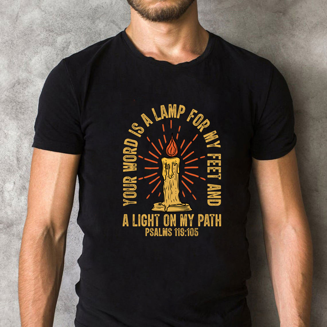 A Light On My Path Christian T-Shirt