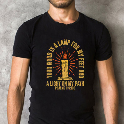A Light On My Path Christian T-Shirt