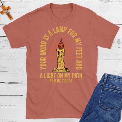 A Light On My Path Christian T-Shirt