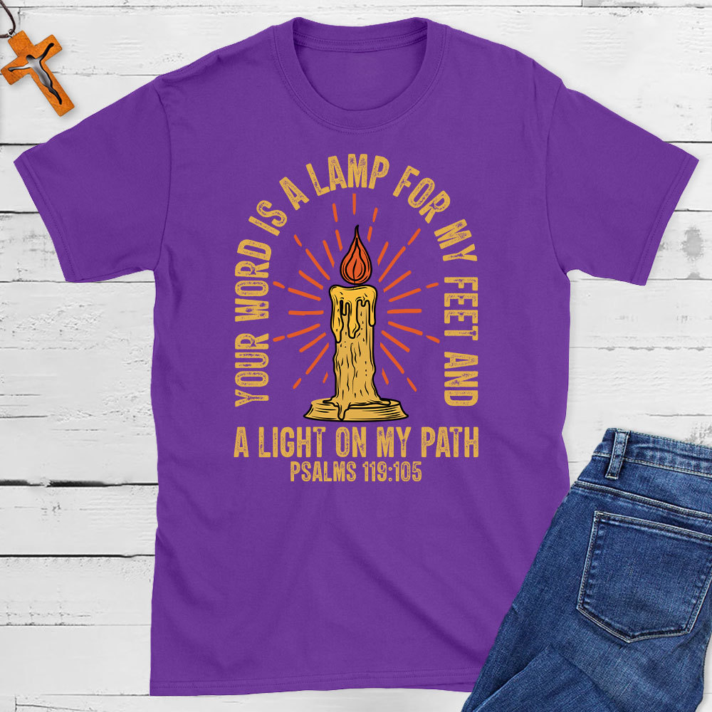 A Light On My Path Christian T-Shirt