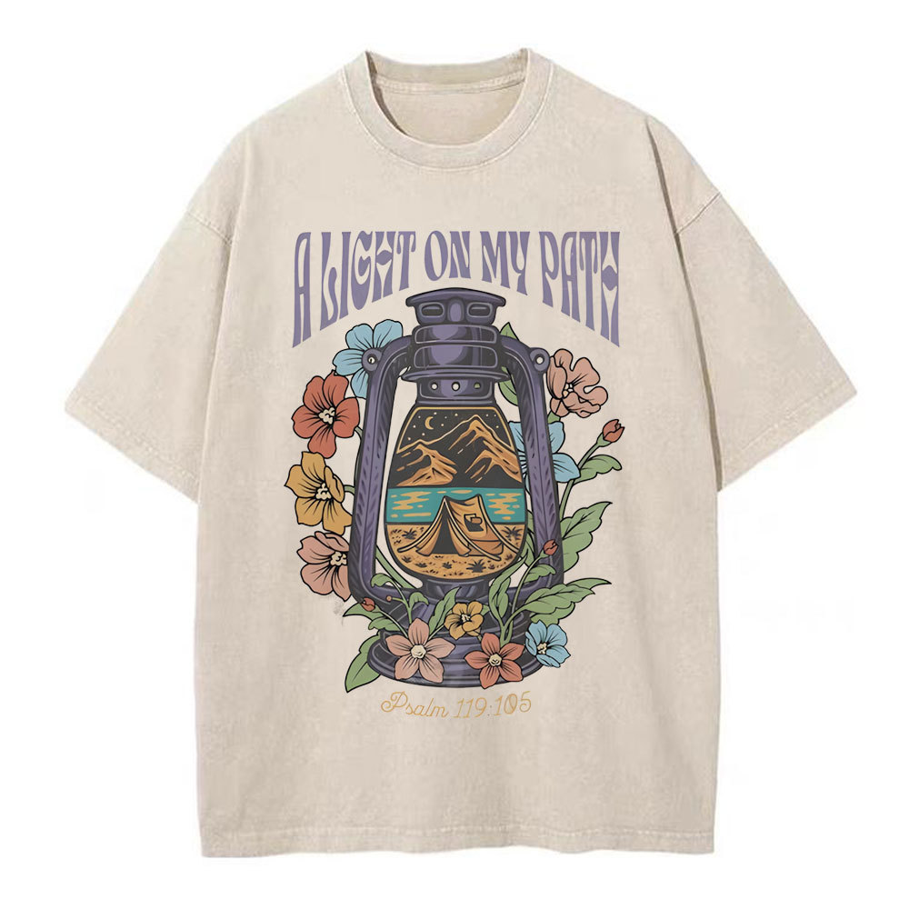 Vintage Washed Christian Sample T-Shirt Sale-GuidingCross