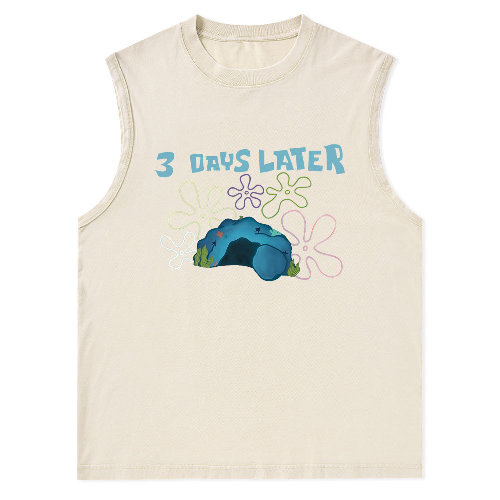 A Lot Can Happen IN 3 Days Christian Washed Tank Top