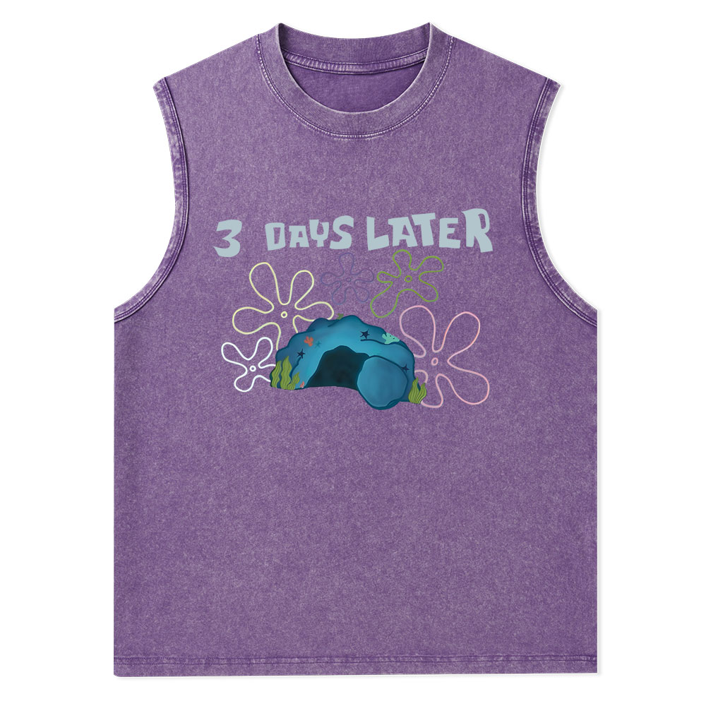 A Lot Can Happen IN 3 Days Christian Washed Tank Top