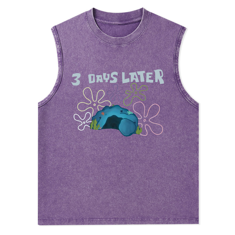 A Lot Can Happen IN 3 Days Christian Washed Tank Top