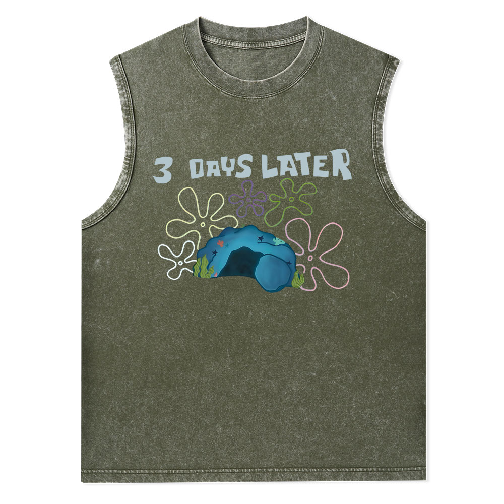 A Lot Can Happen IN 3 Days Christian Washed Tank Top