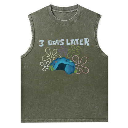 A Lot Can Happen IN 3 Days Christian Washed Tank Top