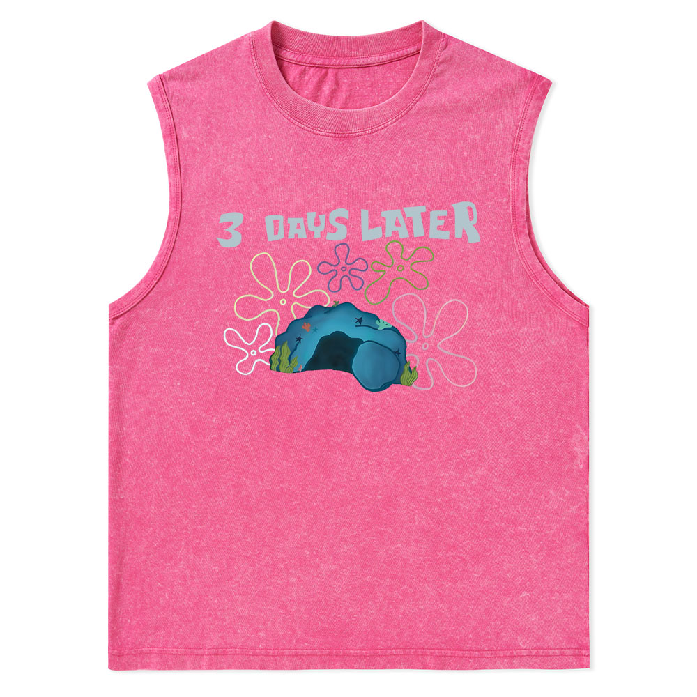 A Lot Can Happen IN 3 Days Christian Washed Tank Top