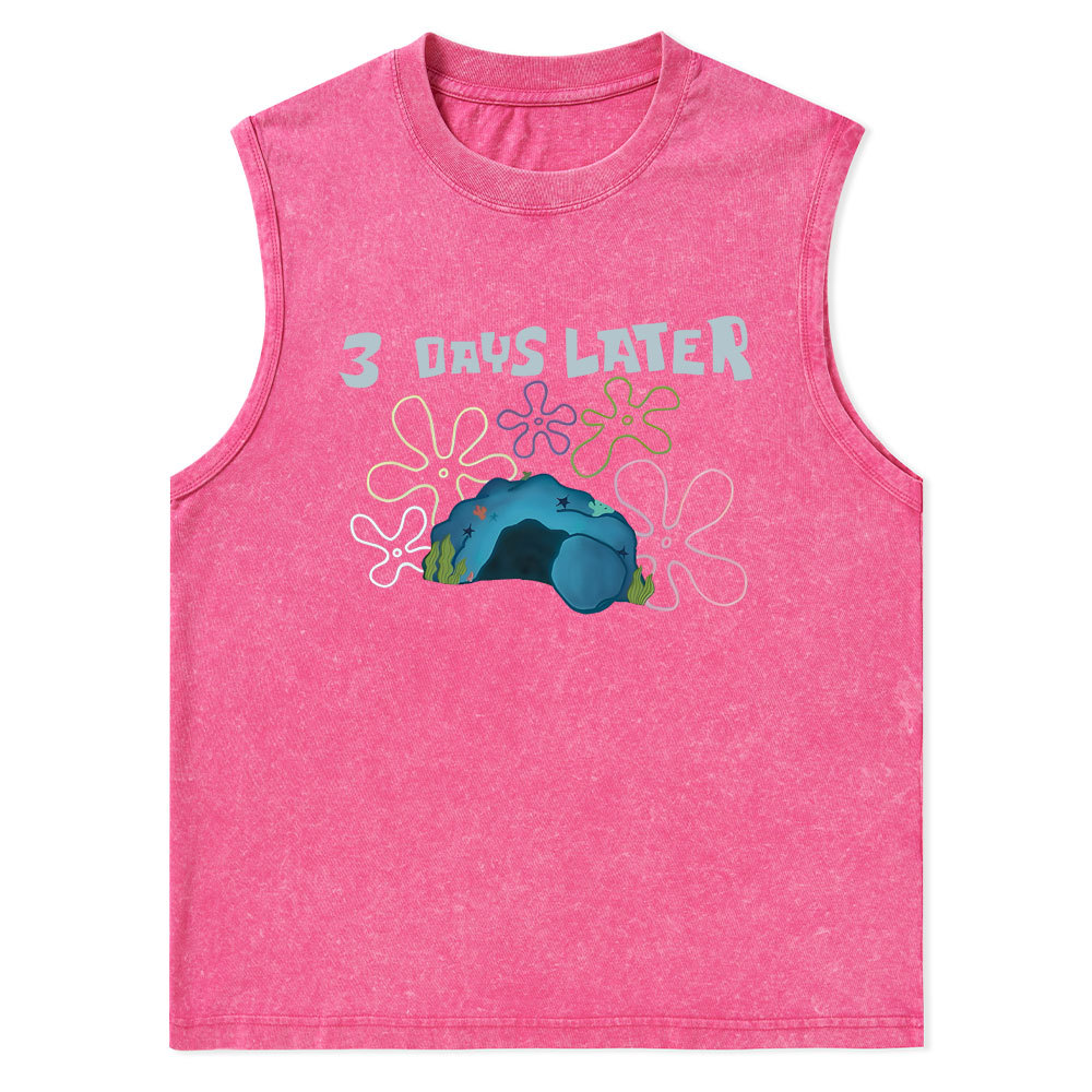 A Lot Can Happen IN 3 Days Christian Washed Tank Top