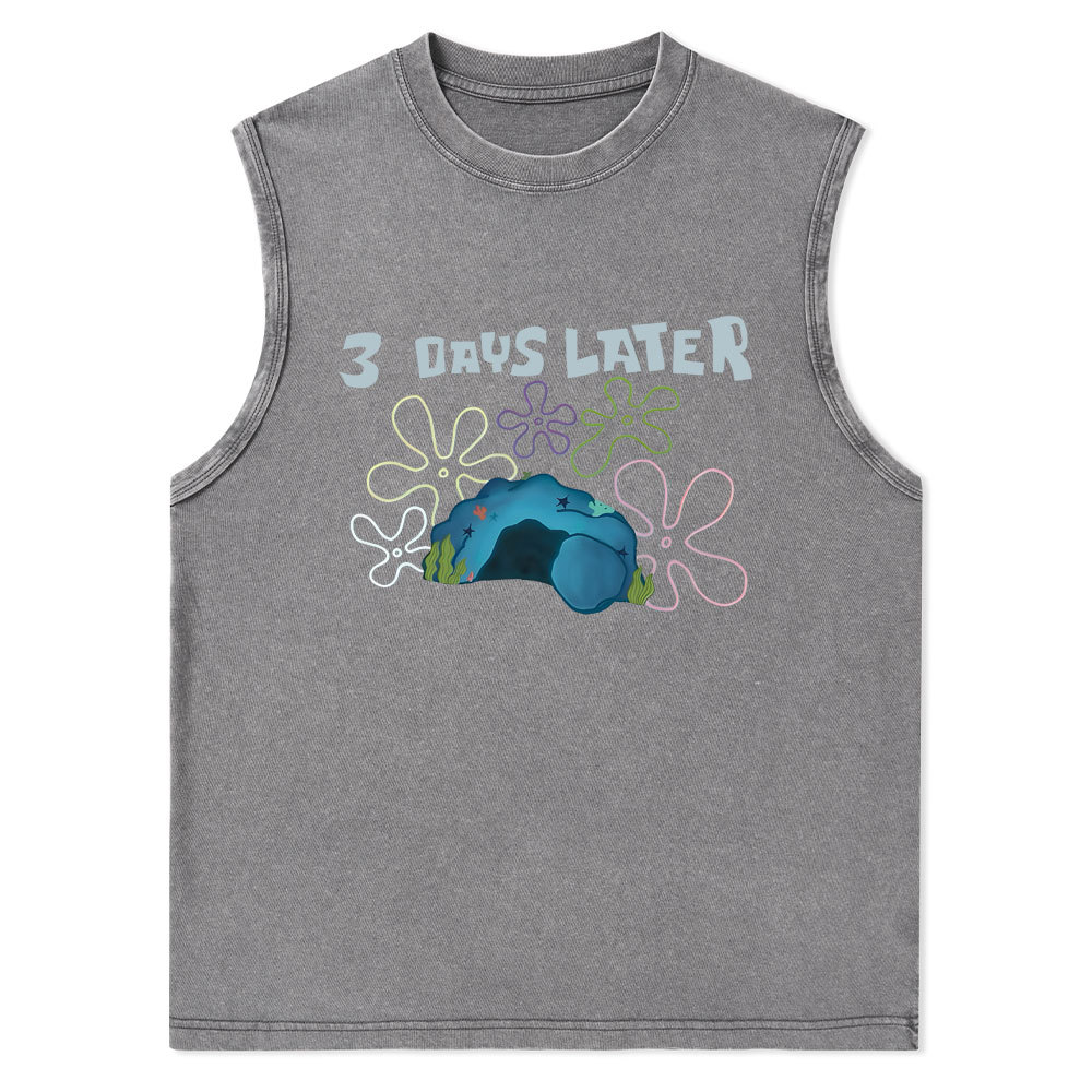 A Lot Can Happen IN 3 Days Christian Washed Tank Top