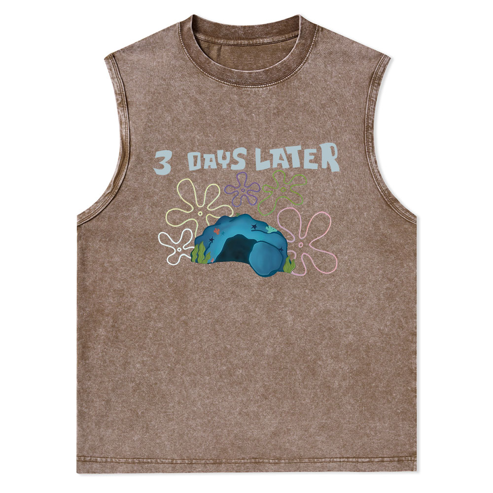 A Lot Can Happen IN 3 Days Christian Washed Tank Top