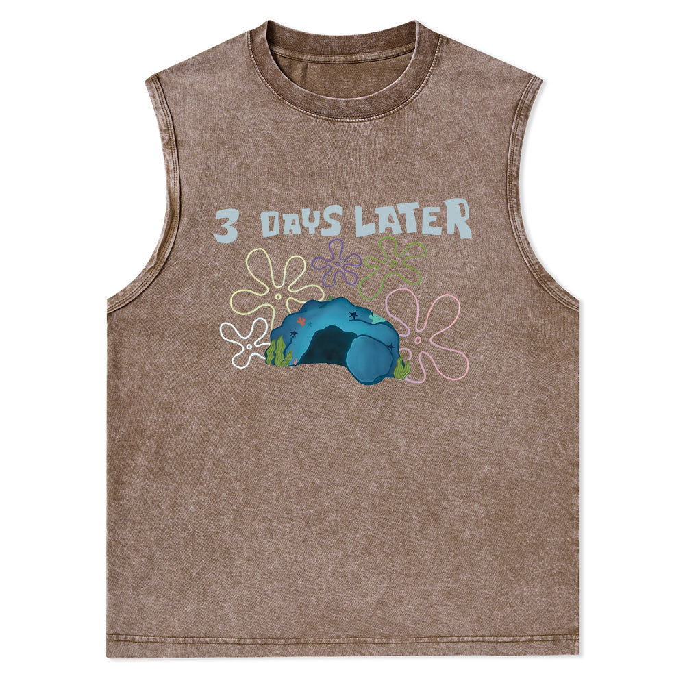 A Lot Can Happen IN 3 Days Christian Washed Tank Top