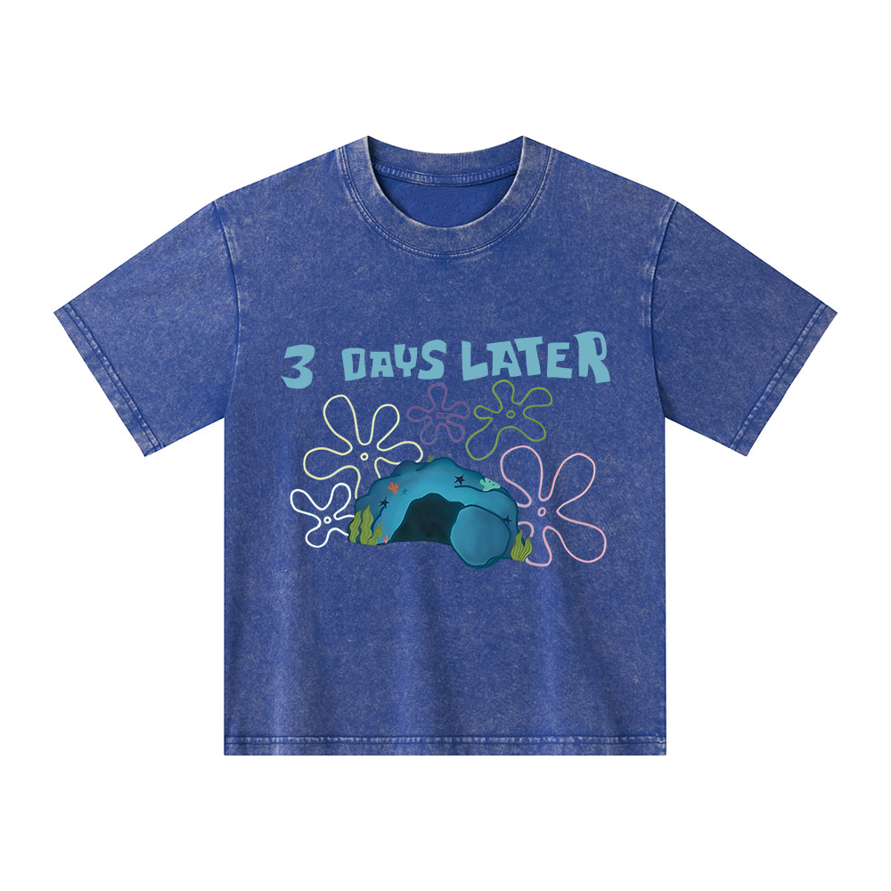 A Lot Can Happen In 3 Days Christian Kid Washed T-Shirt