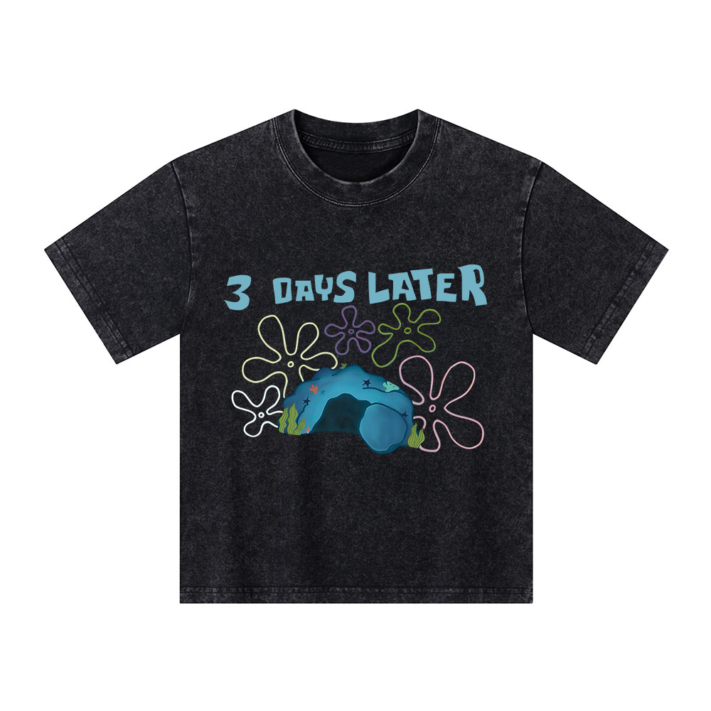 A Lot Can Happen In 3 Days Christian Kid Washed T-Shirt