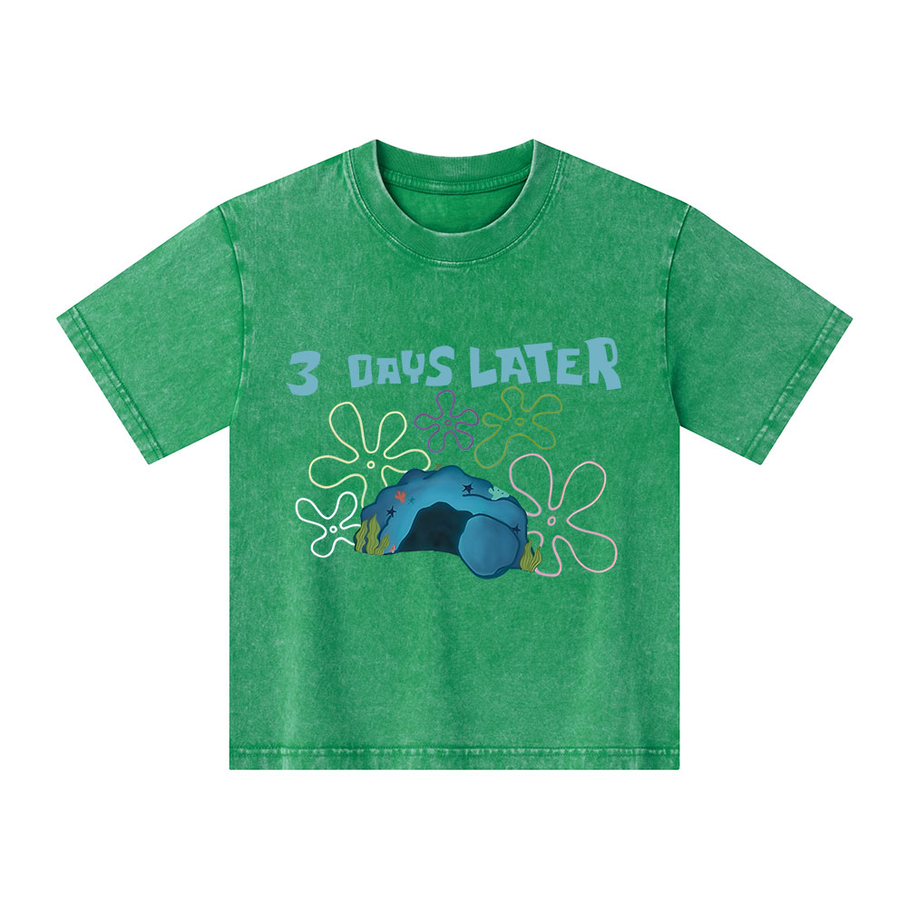 A Lot Can Happen In 3 Days Christian Kid Washed T-Shirt