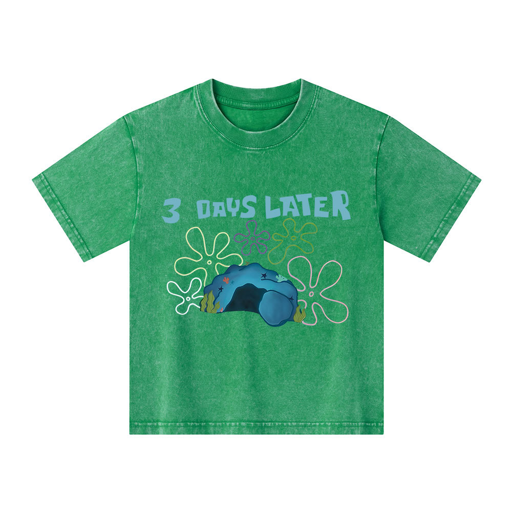 A Lot Can Happen In 3 Days Christian Kid Washed T-Shirt