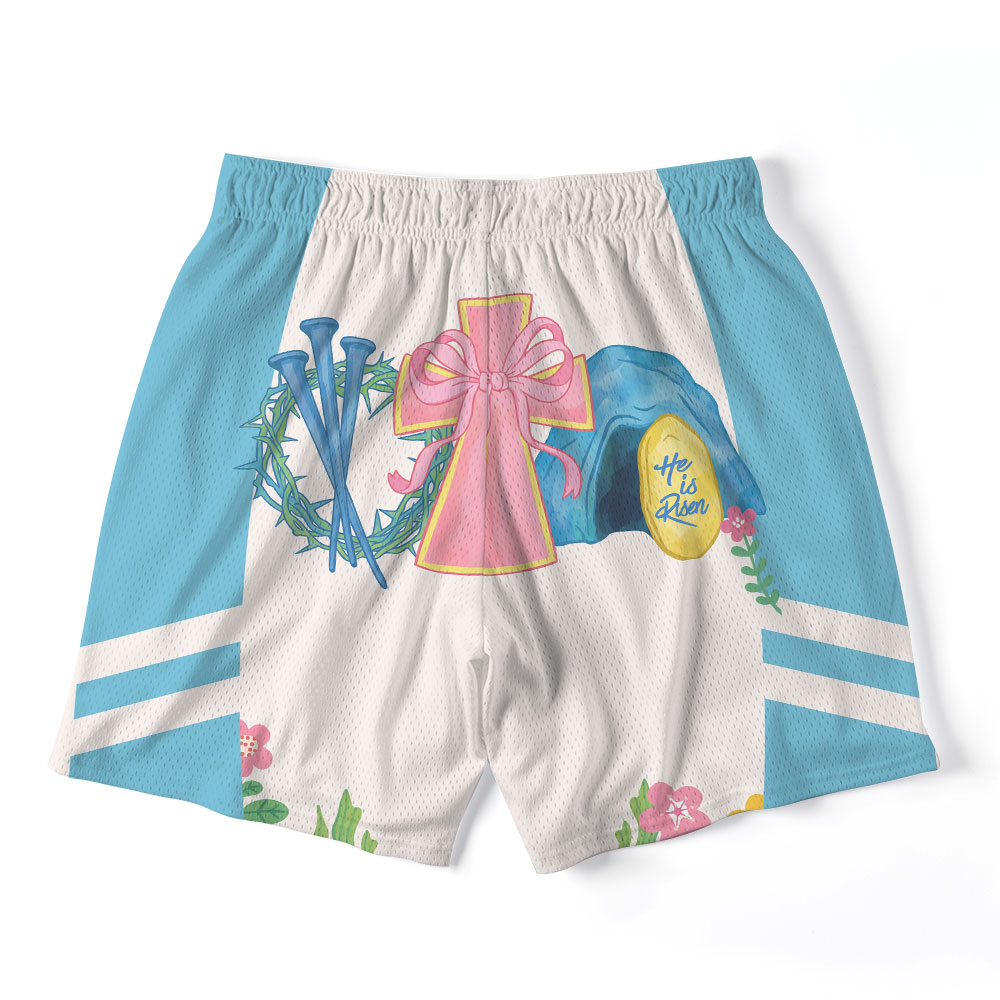 A Lot Can Happen In Three Days Christian Mesh Shorts