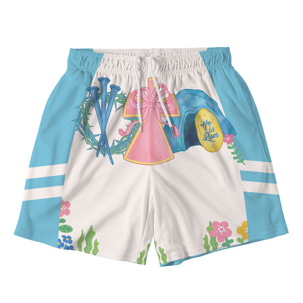 A Lot Can Happen In Three Days Christian Mesh Shorts