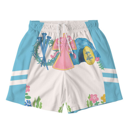 A Lot Can Happen In Three Days Christian Mesh Shorts