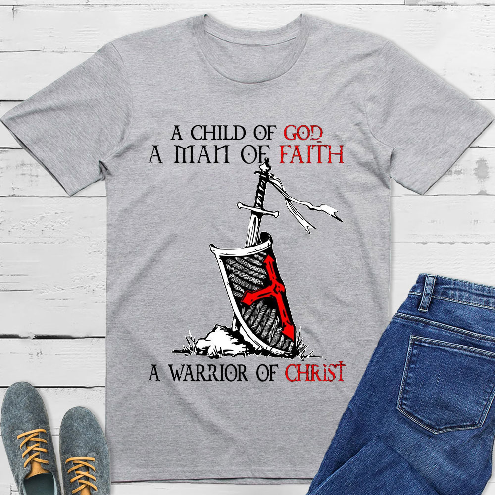 A Man Of Faith Christian T-Shirt