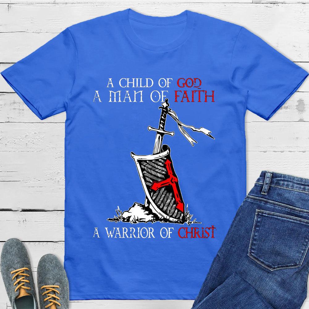 A Man Of Faith Christian T-Shirt