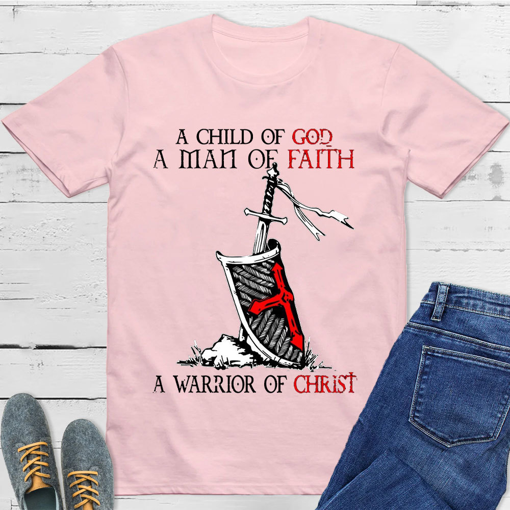 A Man Of Faith Christian T-Shirt