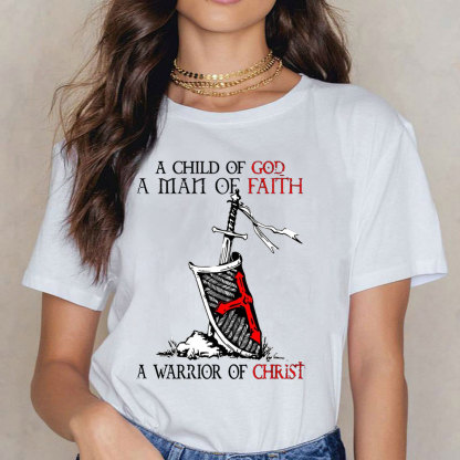 A Man Of Faith Christian T-Shirt