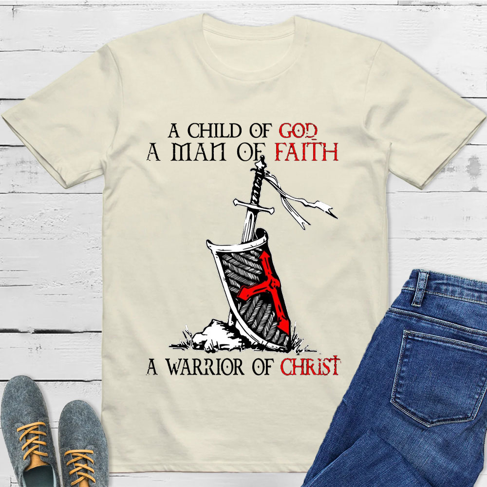 A Man Of Faith Christian T-Shirt