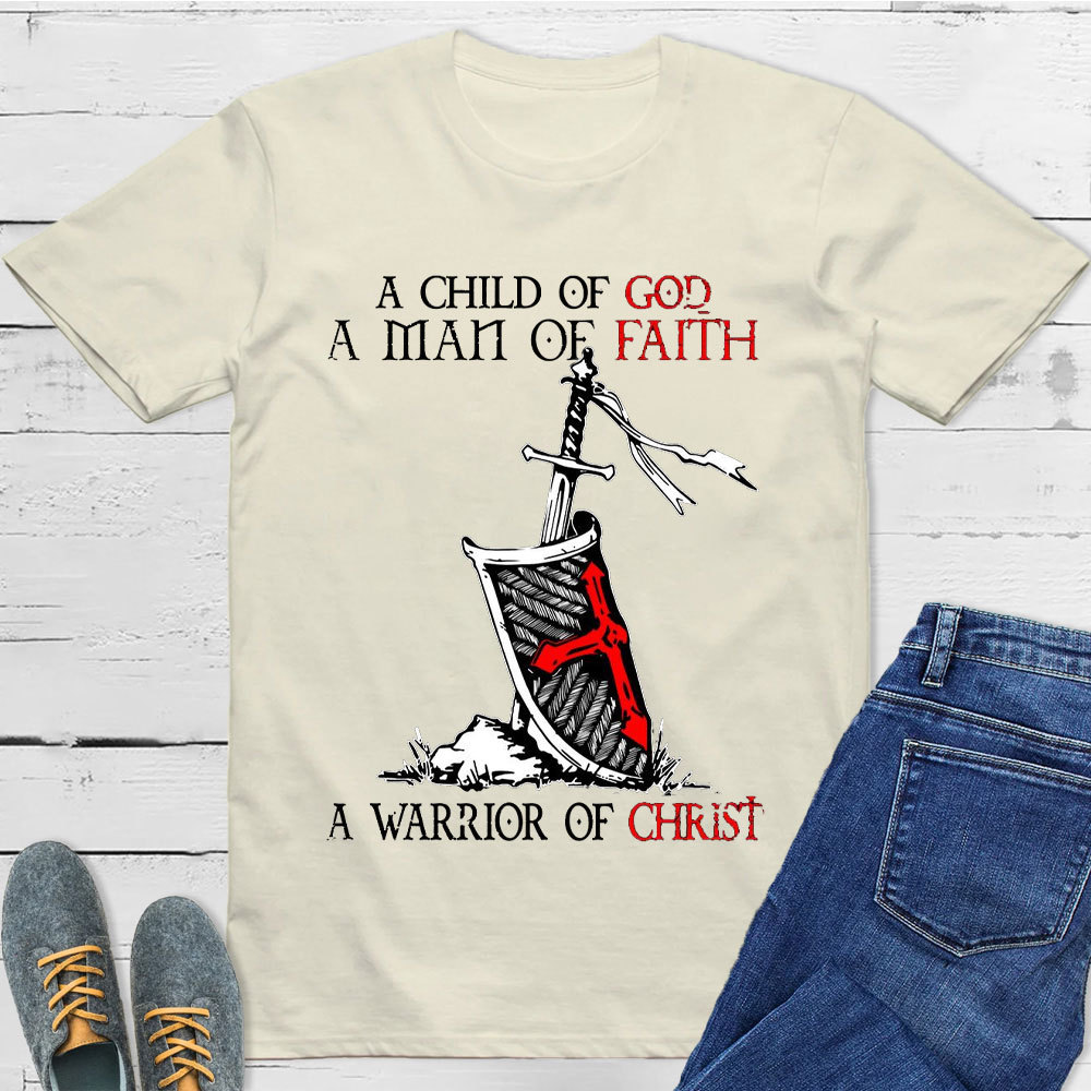 A Man Of Faith Christian T-Shirt