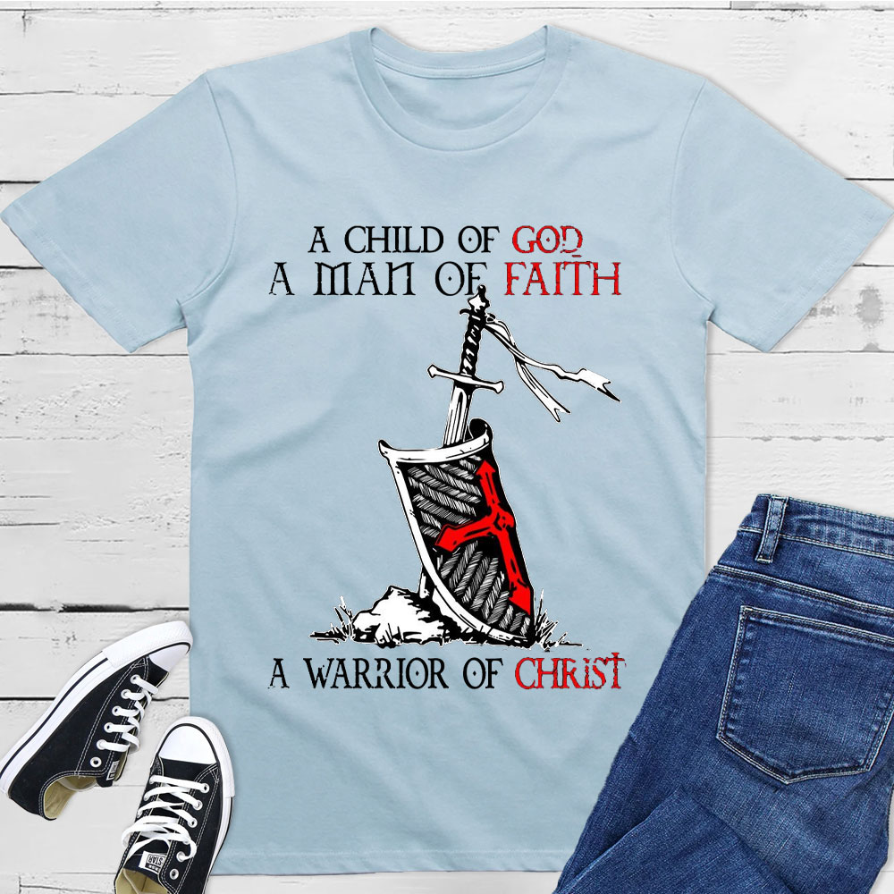 A Man Of Faith Christian T-Shirt