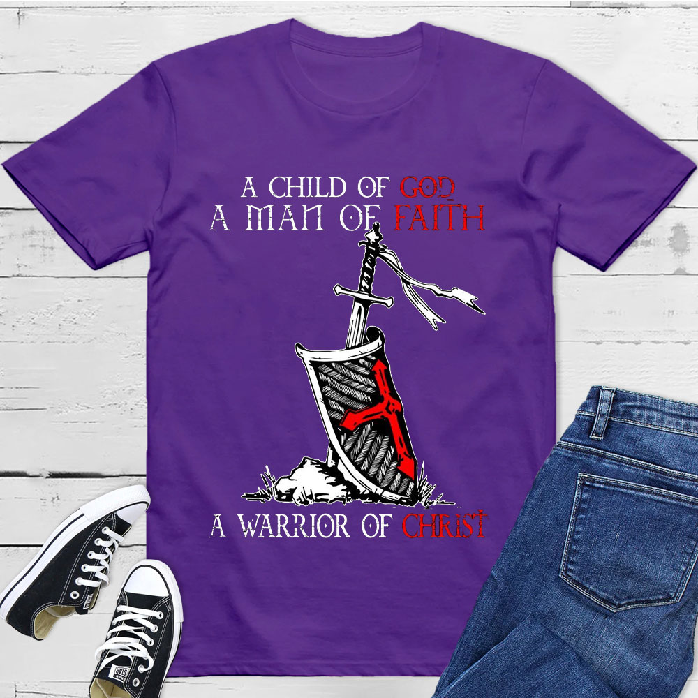 A Man Of Faith Christian T-Shirt