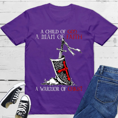 A Man Of Faith Christian T-Shirt