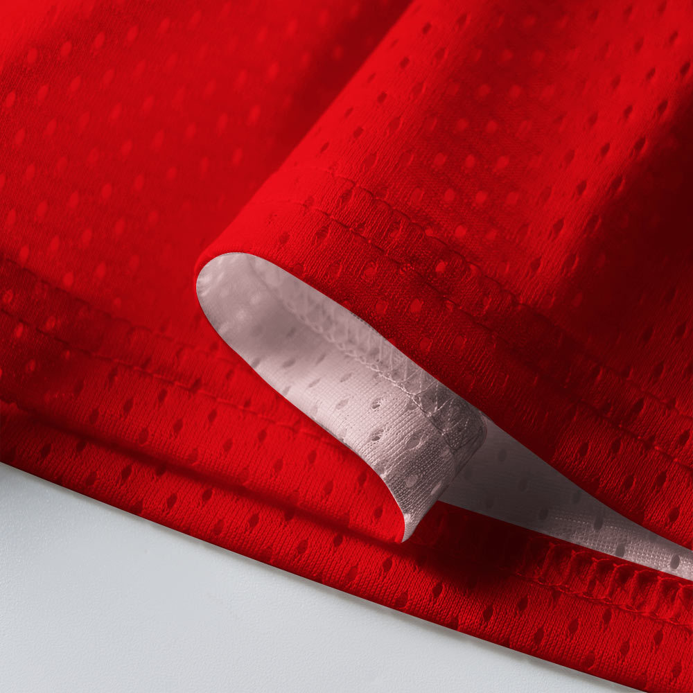 A Servant Of God Christian Red Mesh Jersey