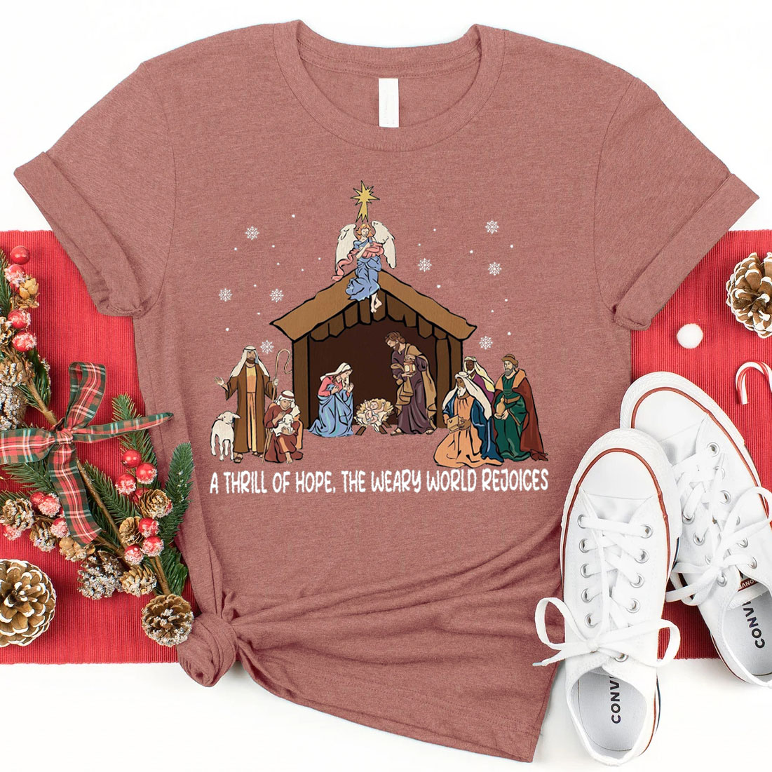 A Thrill Of Hope Christian T-Shirt