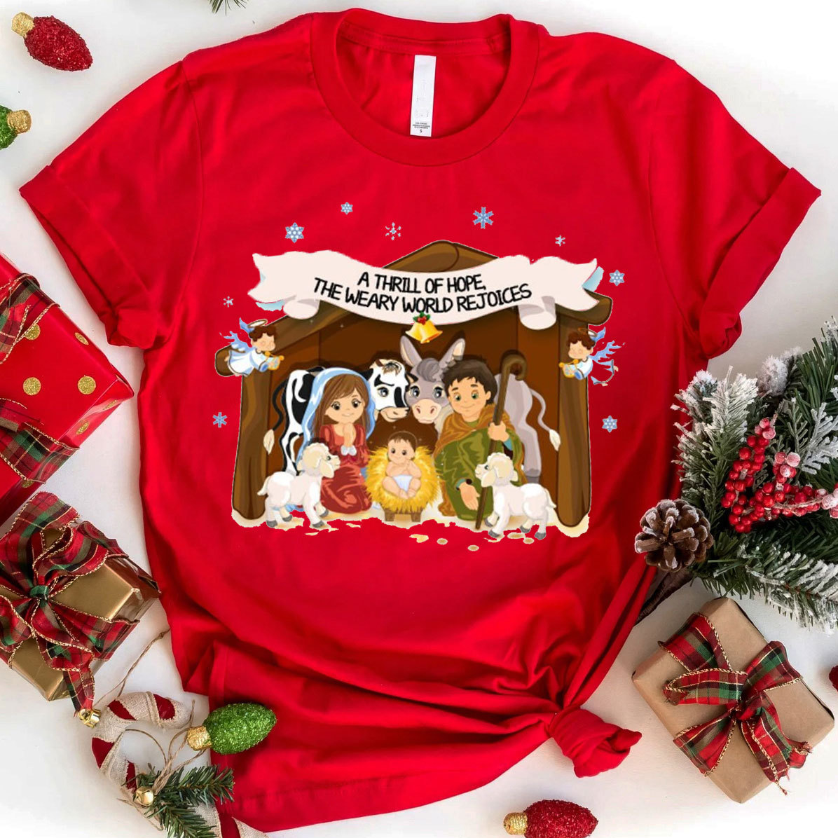 A Thrill Of Hope Christian T-Shirt