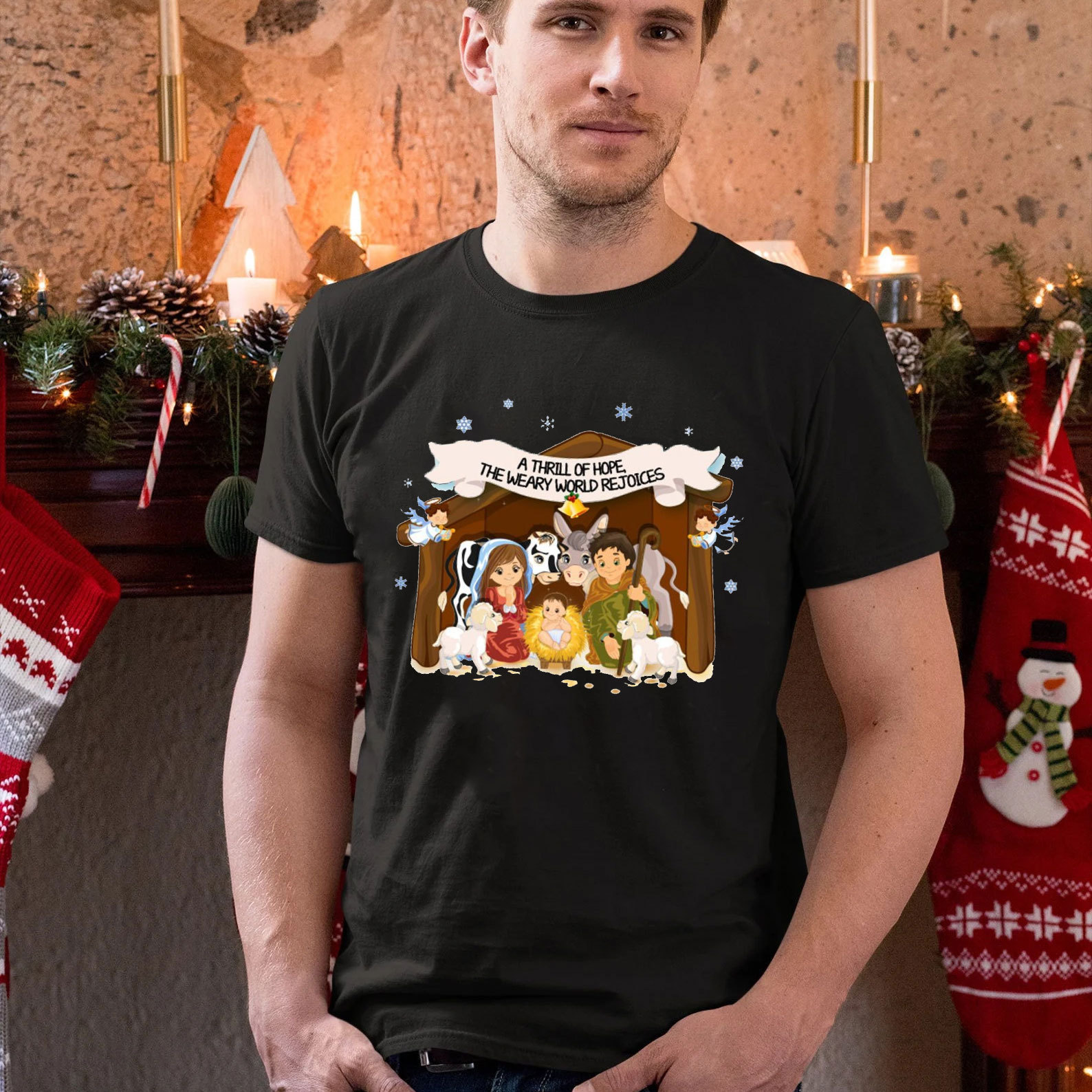 A Thrill Of Hope Christian T-Shirt