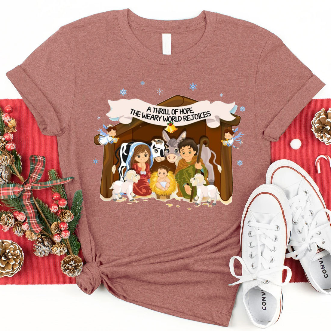 A Thrill Of Hope Christian T-Shirt