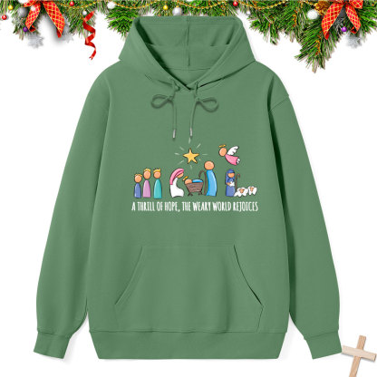 A Thrill Of Hope Classic Christian Hoodie
