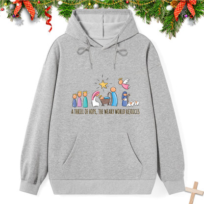 A Thrill Of Hope Classic Christian Hoodie