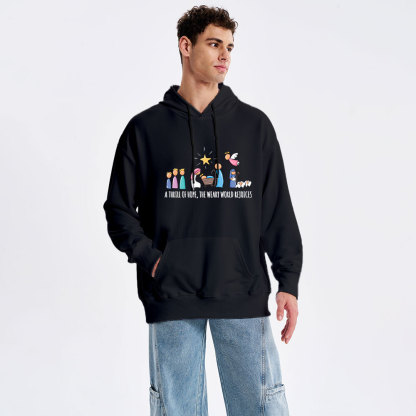 A Thrill Of Hope Classic Christian Hoodie
