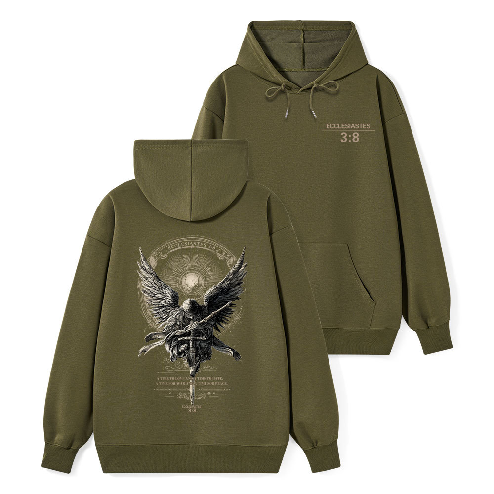 A Time To Love And Time To Hate Christian Classic Hoodie