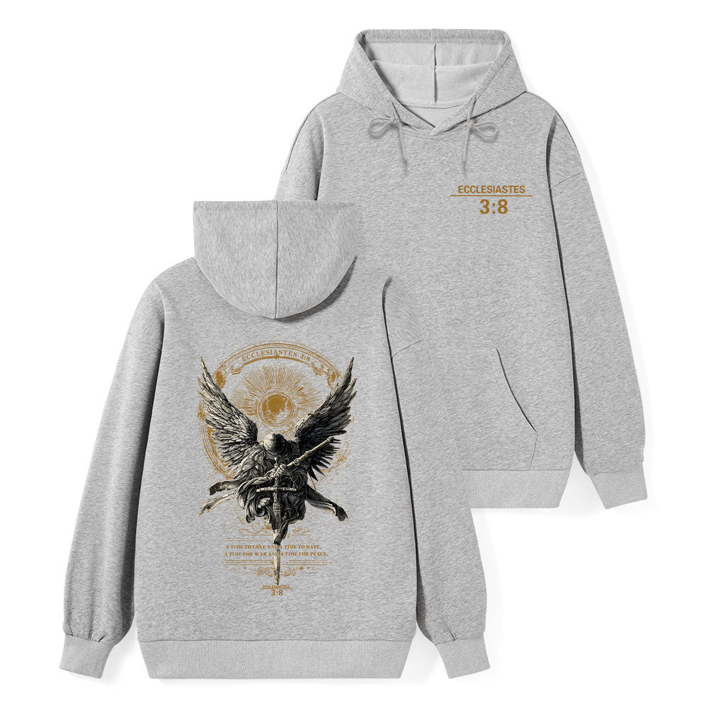 A Time To Love And Time To Hate Christian Classic Hoodie