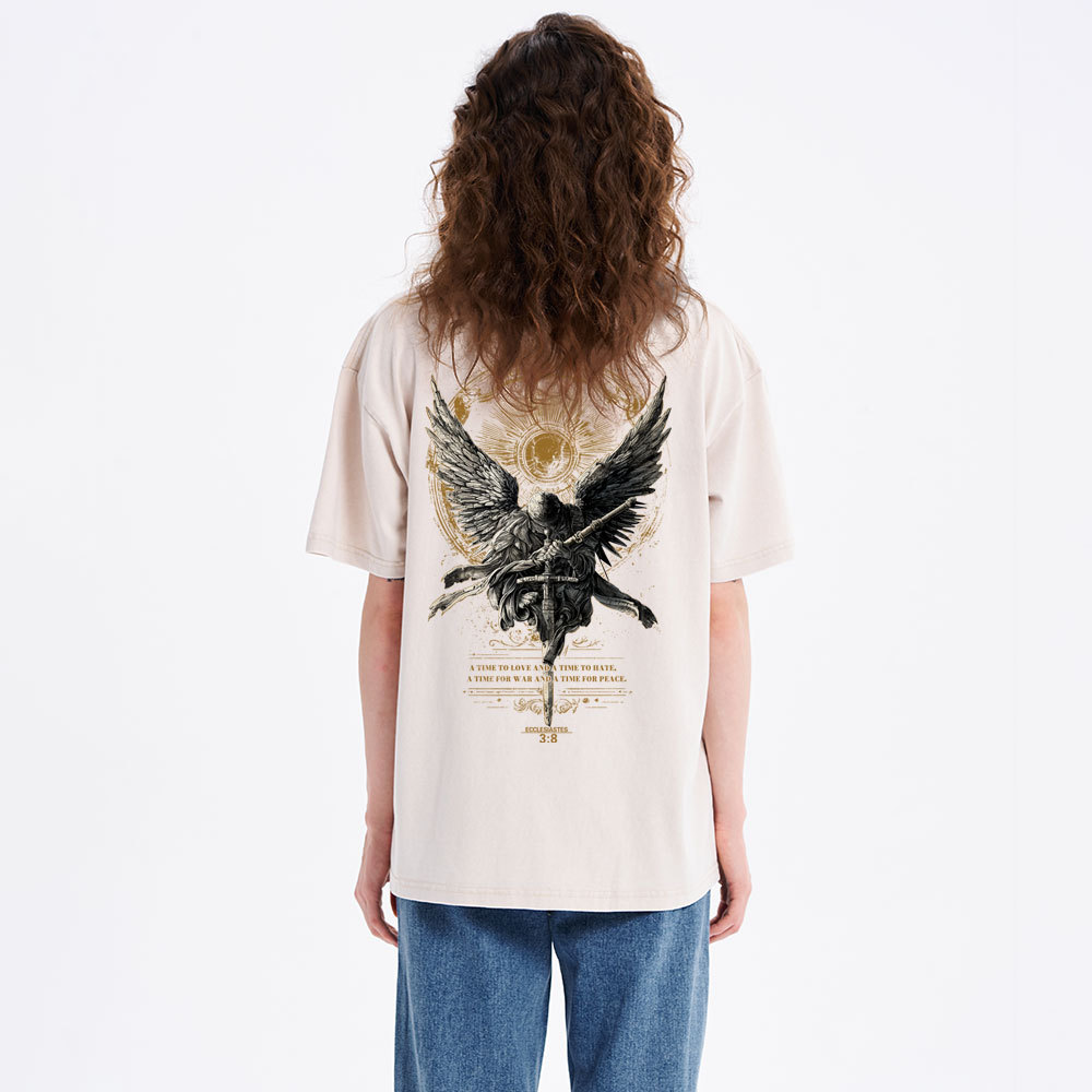 A Time To Love And Time To Hate Christian Washed T-Shirt