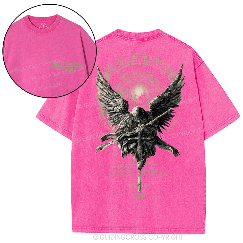 A Time To Love And Time To Hate Christian Washed T-Shirt